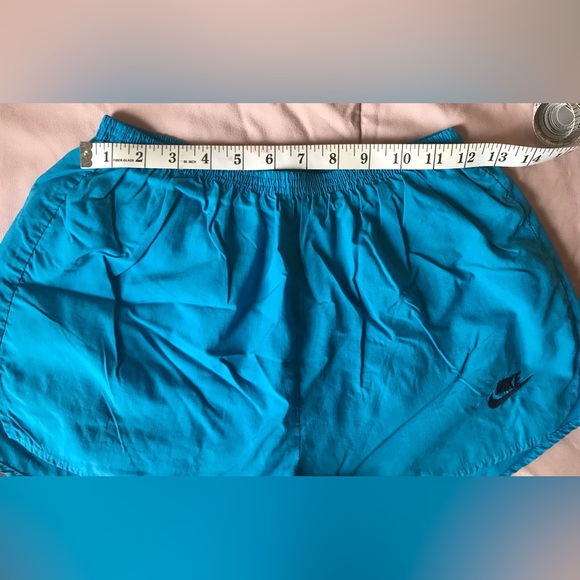 *2/$16* Y2K Bright Blue Nike Lined Running Shorts - M - Picture 3 of 6